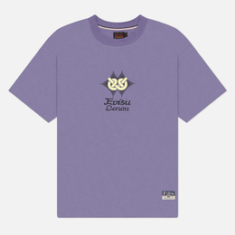 Evisu: Фиолетовая футболка 