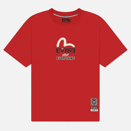 Evisu: Красная футболка 