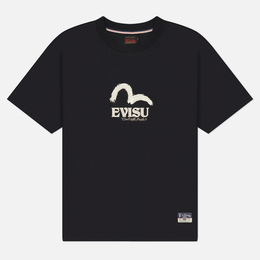 Evisu: Чёрная футболка 