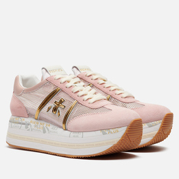 Premiata: Розовые кроссовки  Beth