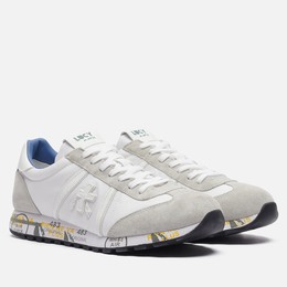 Premiata: Белые кроссовки  Lucy