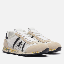 Premiata: Белые кроссовки  Lucy-D