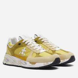 Premiata: Жёлтые кроссовки  Mase