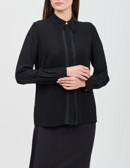 ELISABETTA FRANCHI: Чёрная рубашка 