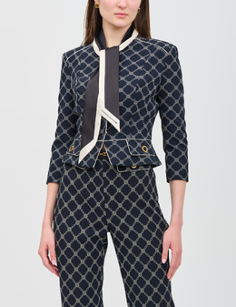 ELISABETTA FRANCHI: Трикотажный жакет 