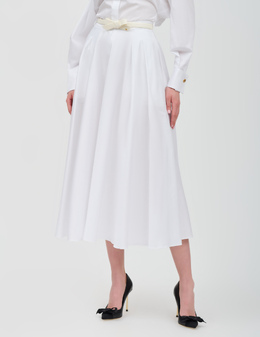 ELISABETTA FRANCHI: Белая юбка 
