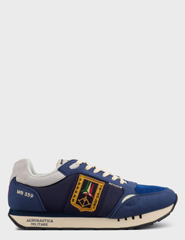 AERONAUTICA MILITARE: Синие кроссовки 