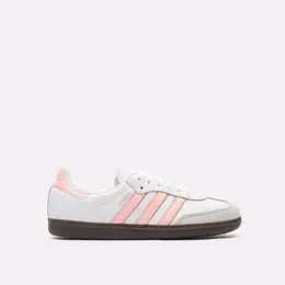 adidas: Белые кроссовки  Samba
