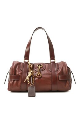 Chloé: Коричневая сумка 