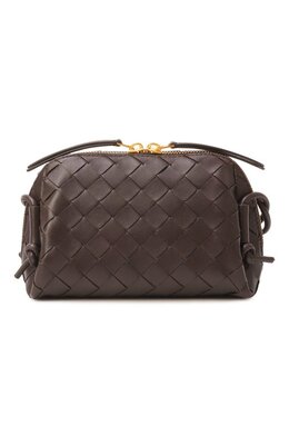 Bottega Veneta: Коричневая сумка  Pouch
