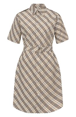 Burberry: Хлопковое платье 