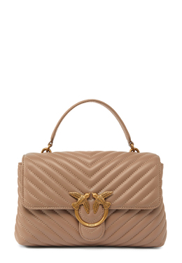PINKO: Бежевая сумка 