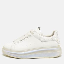 Alexander McQueen: Белые кроссовки  Larry