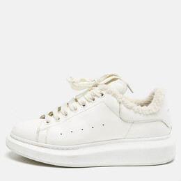 Alexander McQueen: Белые кроссовки  Oversized