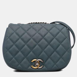 Chanel: Синяя сумка 