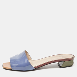 Fendi: Голубые сандалии  Blue