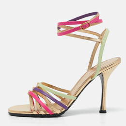 Valentino: Многоцветные сандалии 