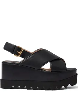 Stella McCartney: Чёрные сандалии  Elyse