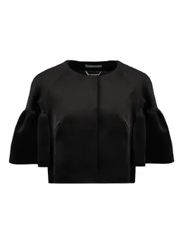Alberta Ferretti: Бархатная куртка 