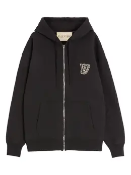 Valentino Garavani: Чёрная толстовка 