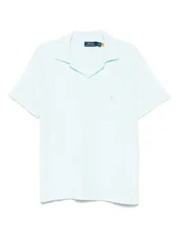Polo Ralph Lauren: Голубая футболка 