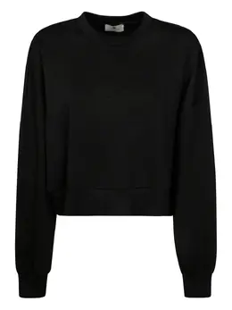 Elisabetta Franchi: Чёрный свитшот 