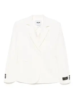 MSGM: Двубортный жакет 