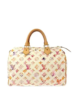 Louis Vuitton Pre-Owned: Белая сумка 
