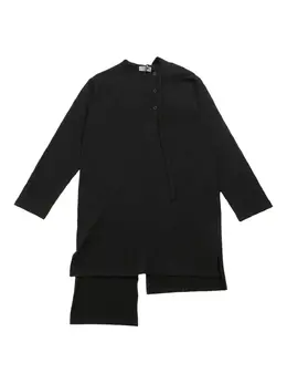Yohji Yamamoto: Хлопковая футболка 