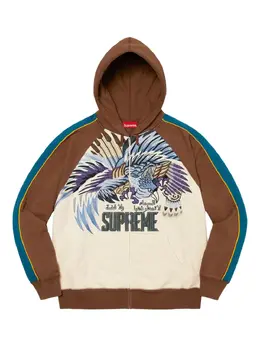 Supreme: Светлая толстовка 