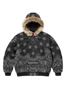 Supreme: Жаккардовая куртка  Bandana