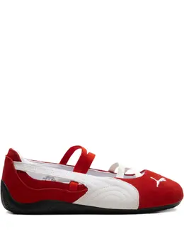 PUMA: Красные балетки  Speedcat