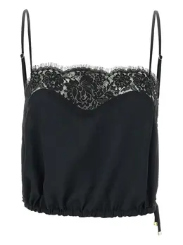 Elisabetta Franchi: Кружевное топ 