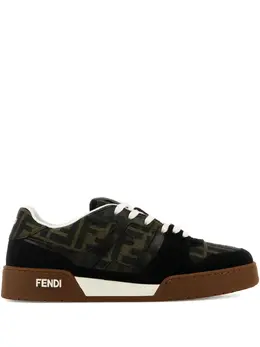 FENDI: Коричневые кроссовки  Zucca