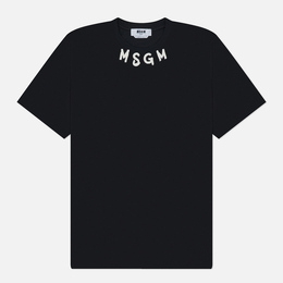 MSGM: Футболка с воротником 