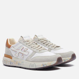 Premiata: Белые кроссовки  Mick