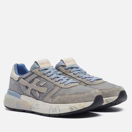 Premiata: Серые кроссовки  Mick