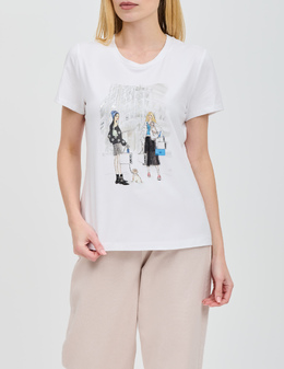 DKNY: Білі футболки 