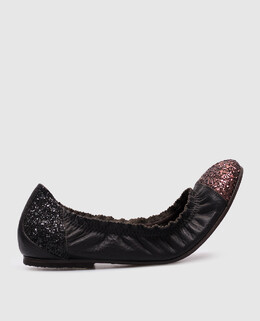 Brunello Cucinelli: Чёрные балетки 
