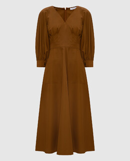Max Mara: Коричневое платье 