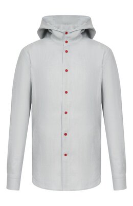 Kiton: Льняная рубашка 