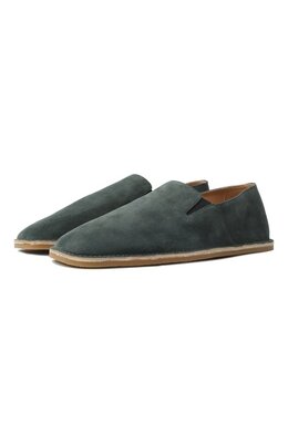 Dries Van Noten: Зелёные мокасины 
