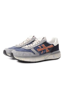 Premiata: Синие кроссовки  Mick