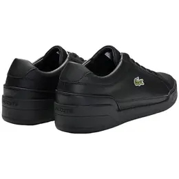 LACOSTE: Чёрные кроссовки 