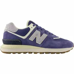 New Balance: Синие кроссовки  574