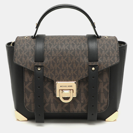Michael Kors: Коричневая сумка на руку 