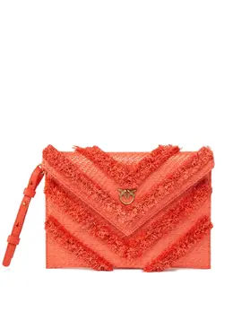 PINKO: Красный клатч 