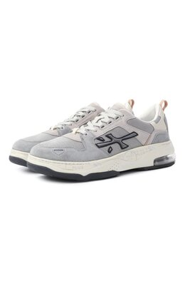 Premiata: Серые кроссовки  Drake