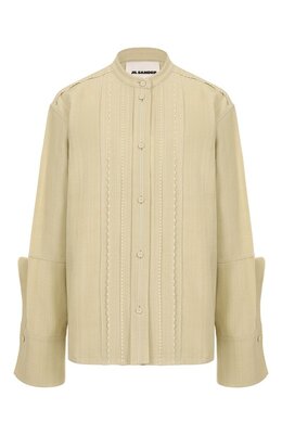 Jil Sander: Рубашка из вискозы 