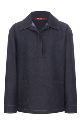 Max Mara Studio: Джинсовая рубашка 